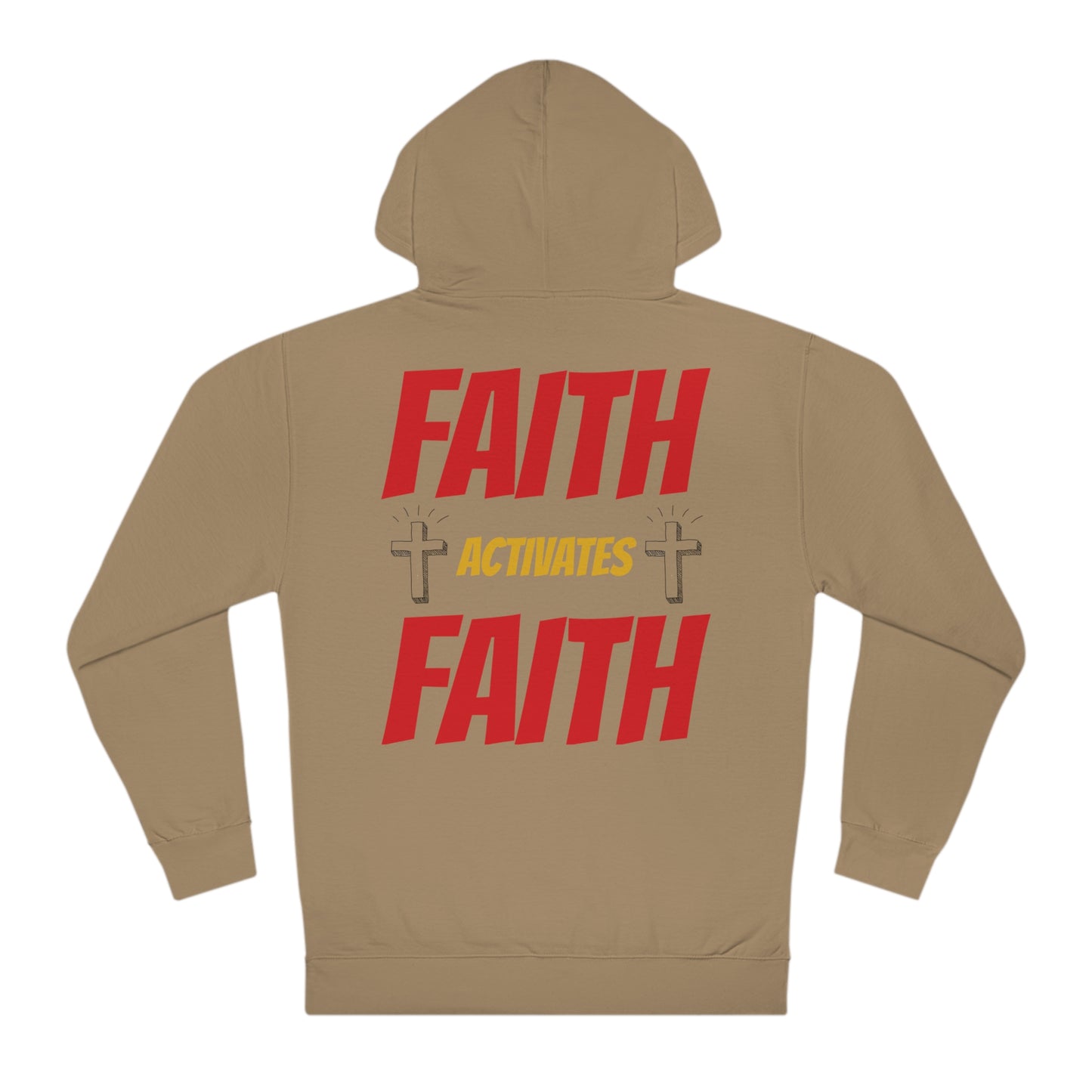 #Faith Activates Faith Hooded Sweatshirt