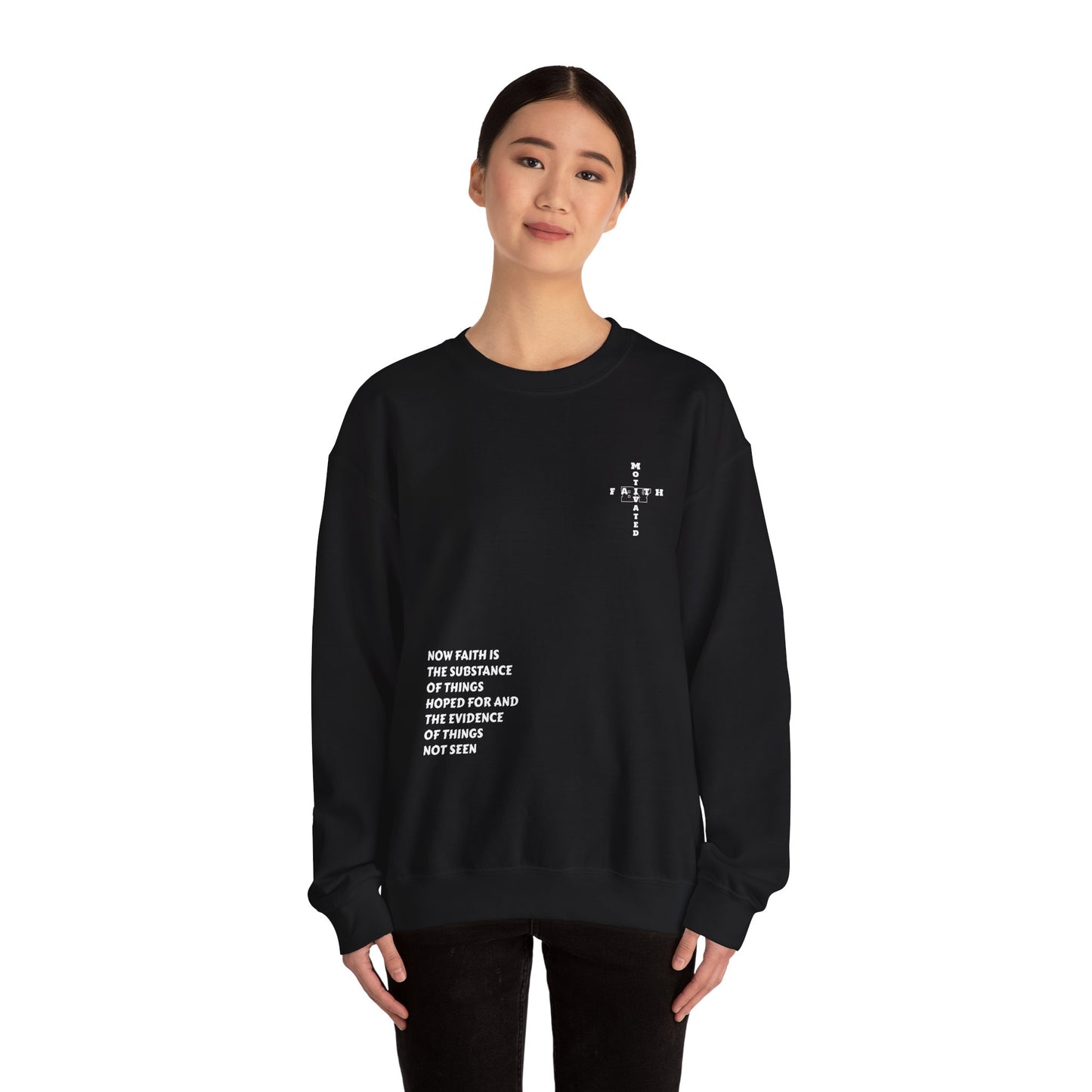 Motivated by Faith Crewneck Sweatshirt