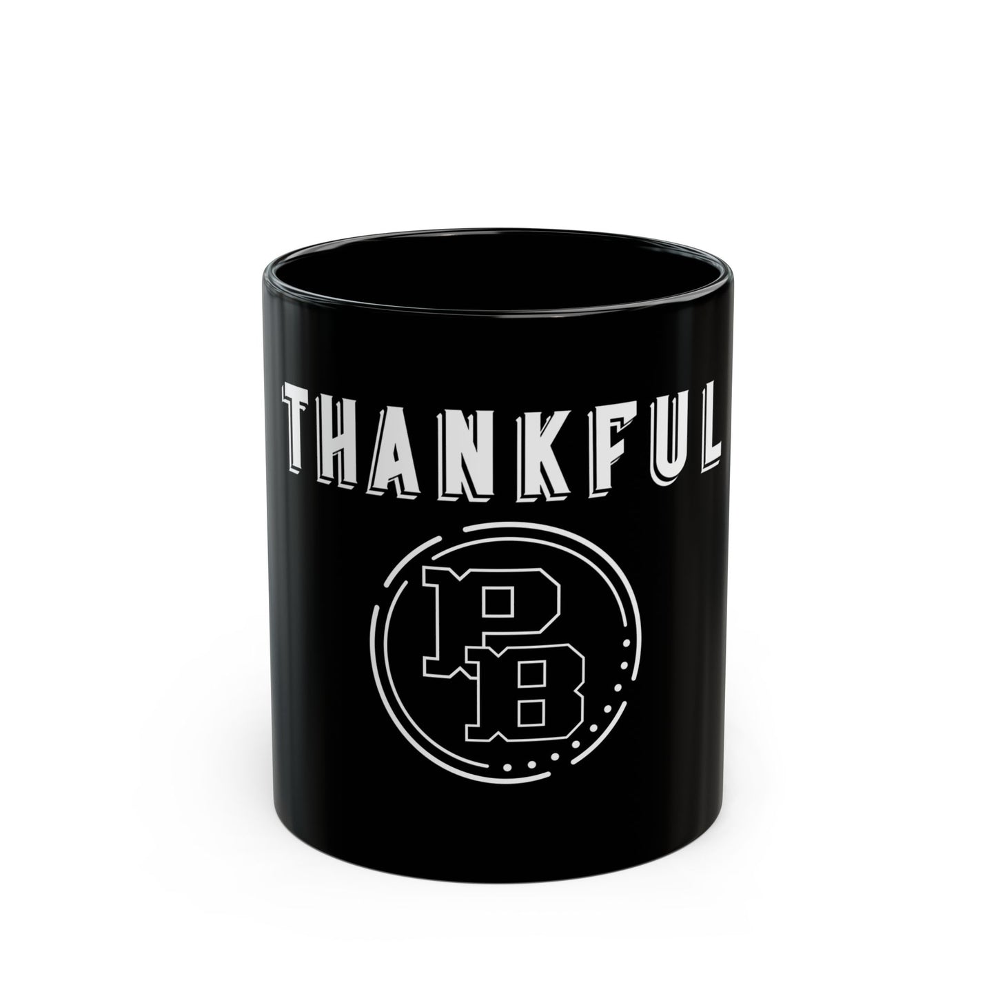 Thankful Black Mug (11oz, 15oz)