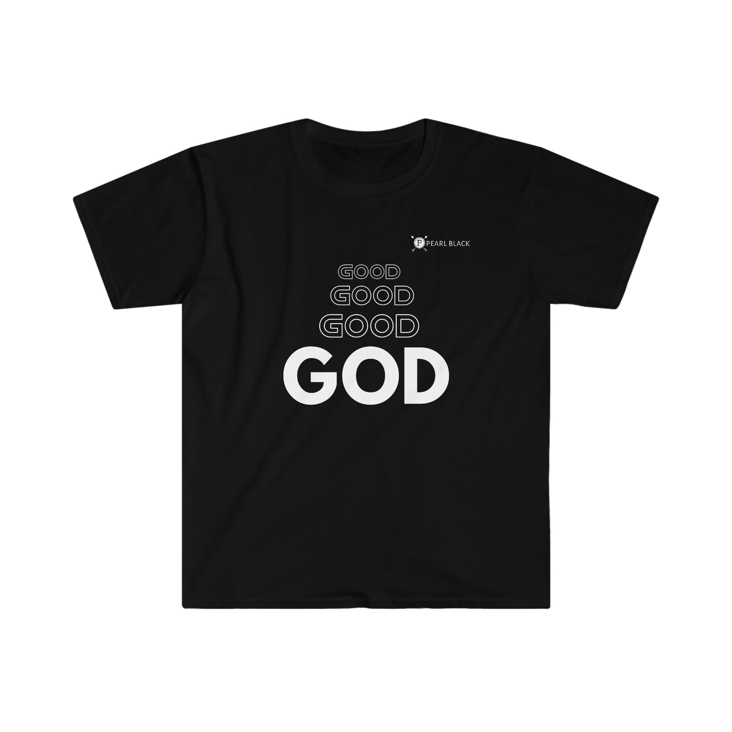 ***PEARL BLACK BY NGP Good GOD TEE