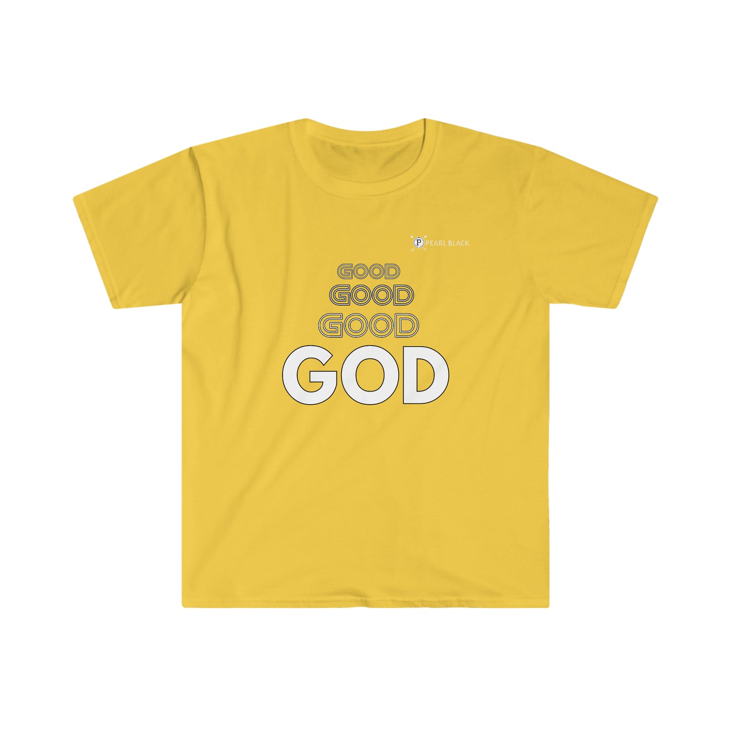 ***PEARL BLACK BY NGP Good GOD TEE