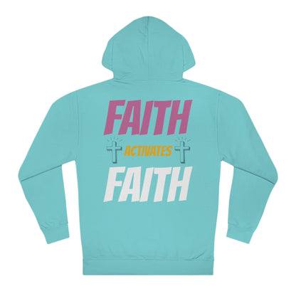 #Faith Activates Faith Hooded Sweatshirt