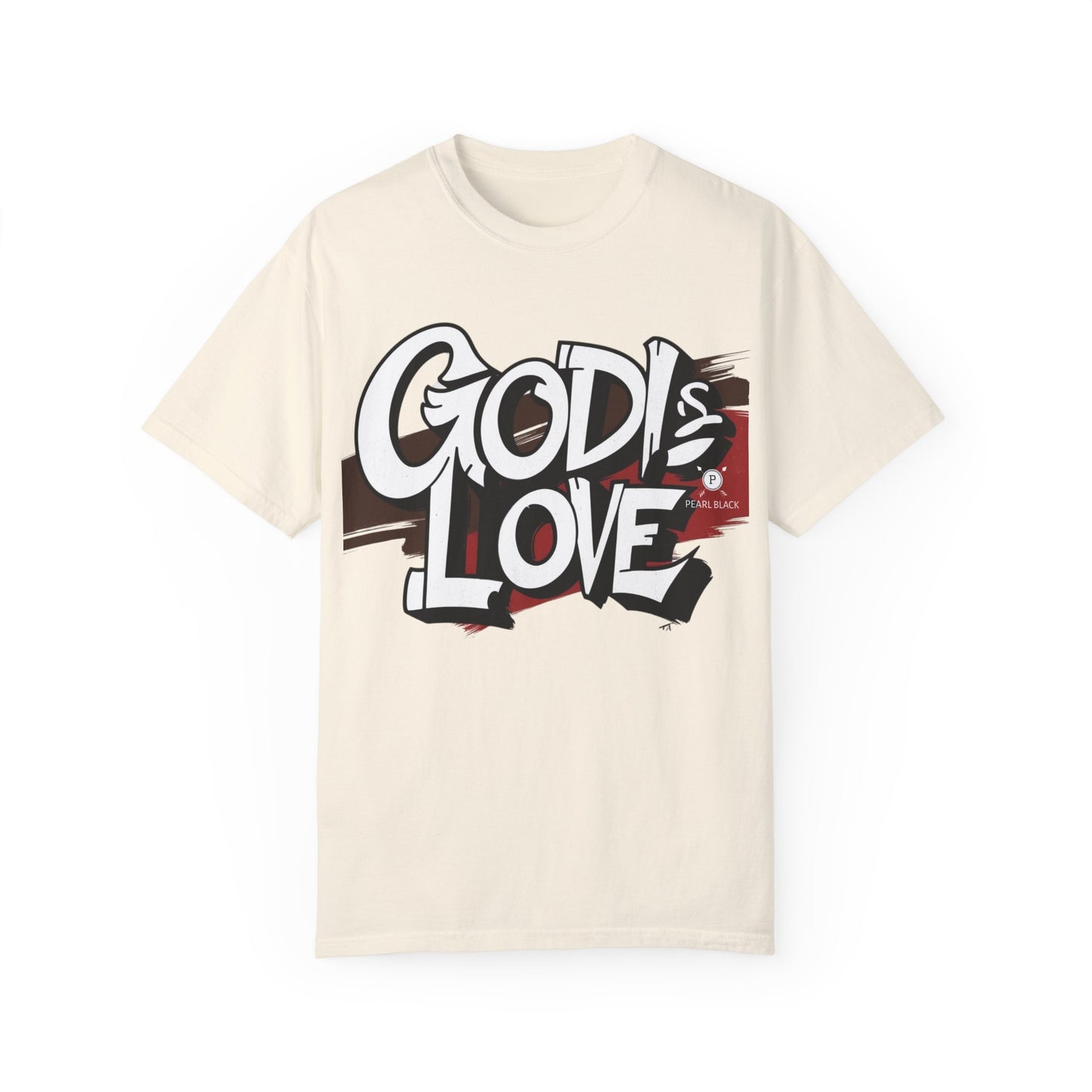 GOD IS LOVE Unisex Garment-Dyed T-shirt