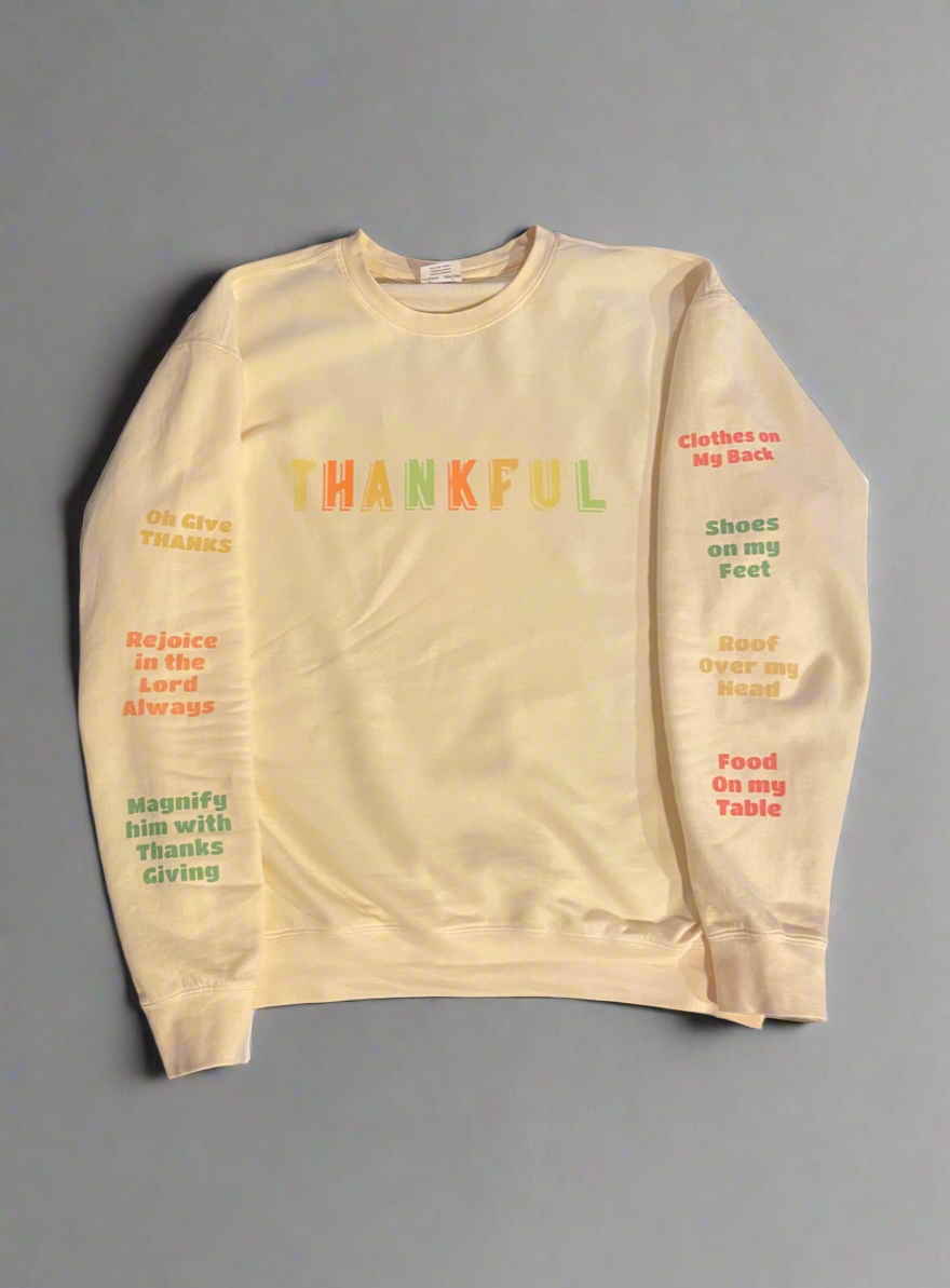 THANKFUL SWEATSHIRT ➕