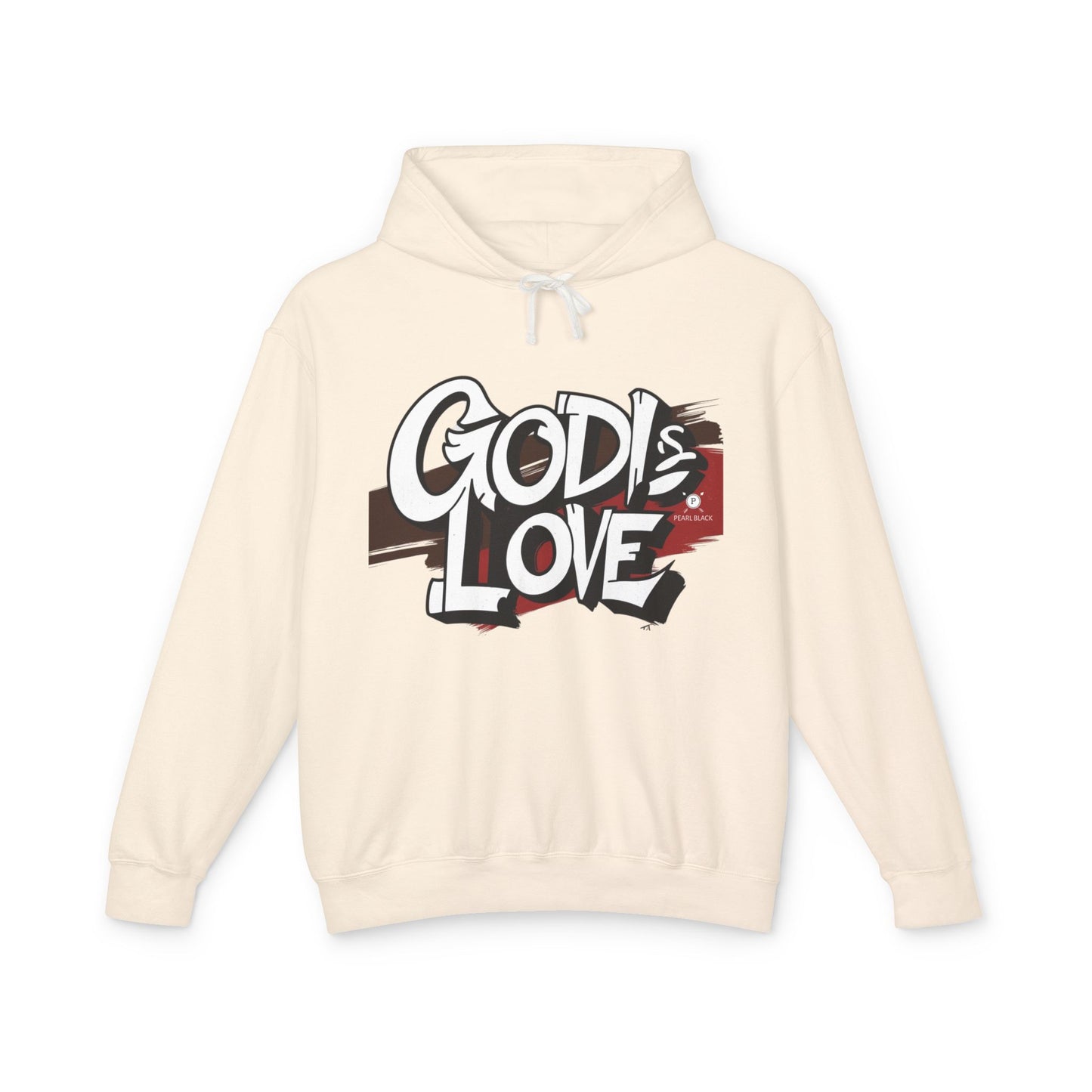 GOD iS LOVE Unisex Lightweight Hoodie Sweatshirt