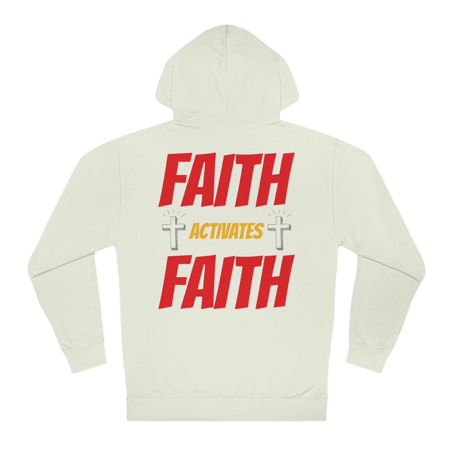 #Faith Activates Faith Hooded Sweatshirt