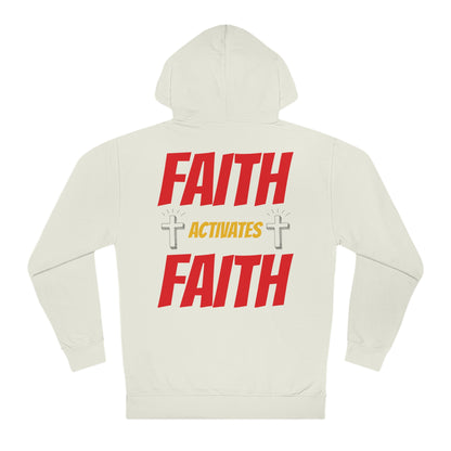 #Faith Activates Faith Hooded Sweatshirt